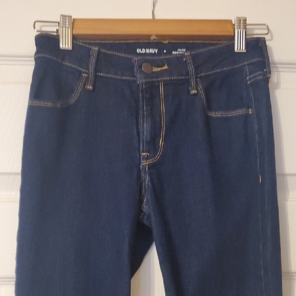 Old Navy Jeans Womens Size 0 Blue Women's Blue Jeans Midrise Bootcut - Picture 4 of 10